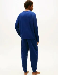 LS JERSEY PJ SET CUFFED - Pyjamas