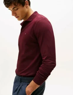 L/S LIQUID COTTON REG POLO - Långärmade pikéer