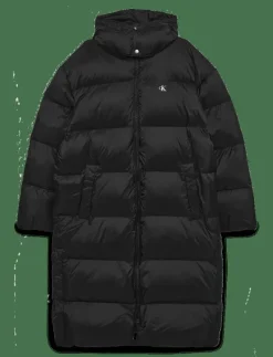 LS LONG LENGTH HOODED NYLON PUFF - Fodrade jackor