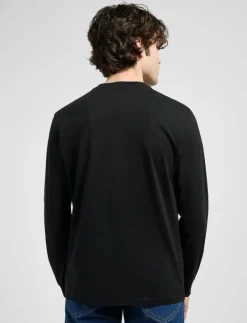 LS POCKET LOGO TEE - Långärmade t-shirts