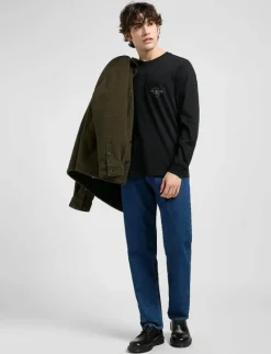 LS POCKET LOGO TEE - Långärmade t-shirts