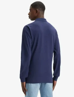 LS SLIM HOUSEMARK POLO NAVAL A - Långärmade pikéer