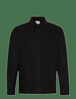 LS SOLID SILK WOOL EASY SHIRT - Jackor & rockar