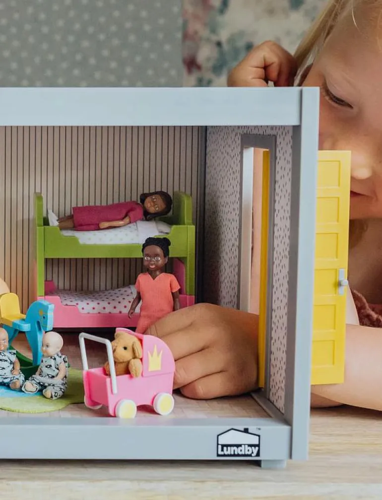 LUNDBY LEKSAKSSET - Tillbehör till dockhus
