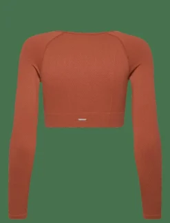 Luxe Seamless Crop Long Sleeve - Crop tops