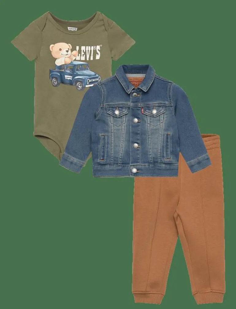 LVB TRUCKER, TEE, & JOGGER SET - Set med body