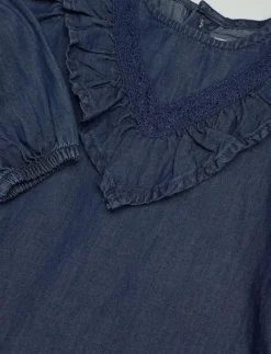LVG WILD WEST RUFFLE DRESS - Långärmade babyklänningar