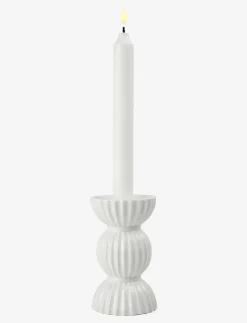 Lyngby Tura Ljusstake H14 vit - Dekoration