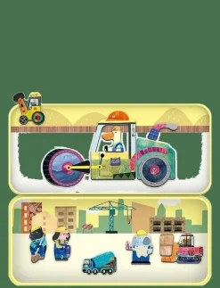 Magnetic Travel Box - Construction Site - Pysselset