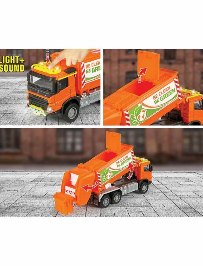 Majorette Grand Series - Volvo FMX Sopbil - Leksaksfordon