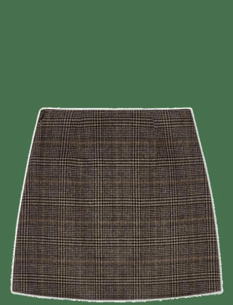 MARIT checked skirt - Korta kjolar