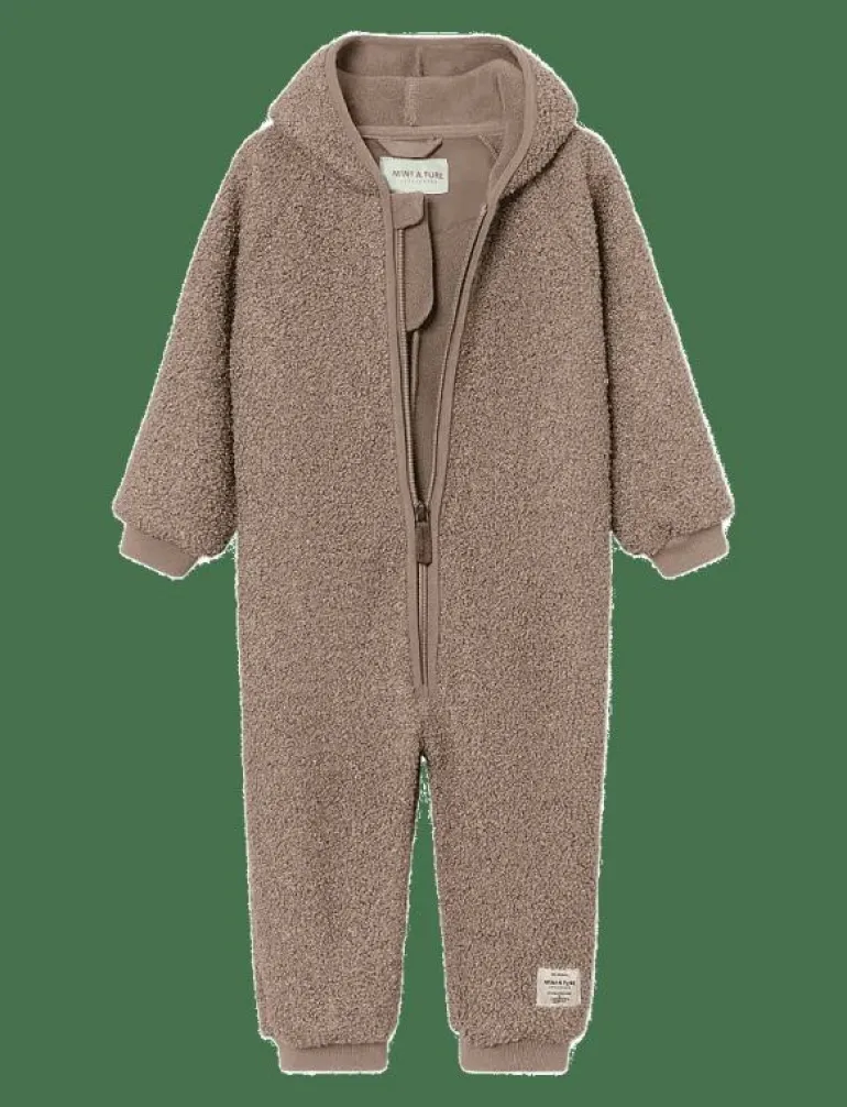 MATADEL teddyfleece jumpsuit. GRS - Långärmad bodysuit