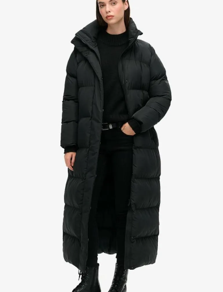 MAXI LONGLINE PUFFER JACKET - Dunkappor