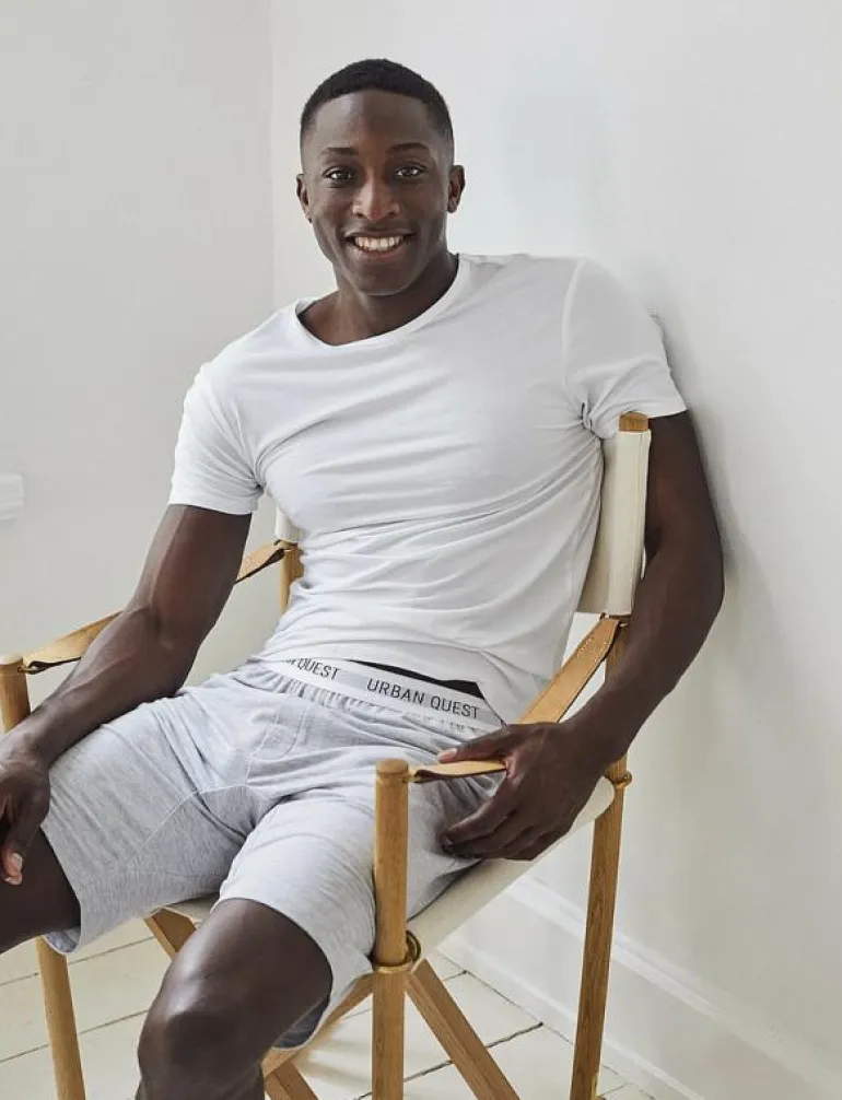 Men Bamboo Sweatshorts - Nederdelar