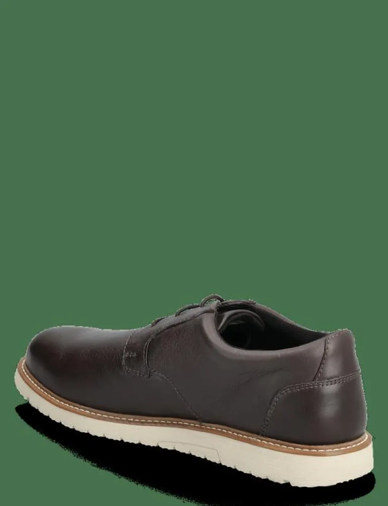 Men's Jenson Oxford - Dark Brown Leather - Snörskor