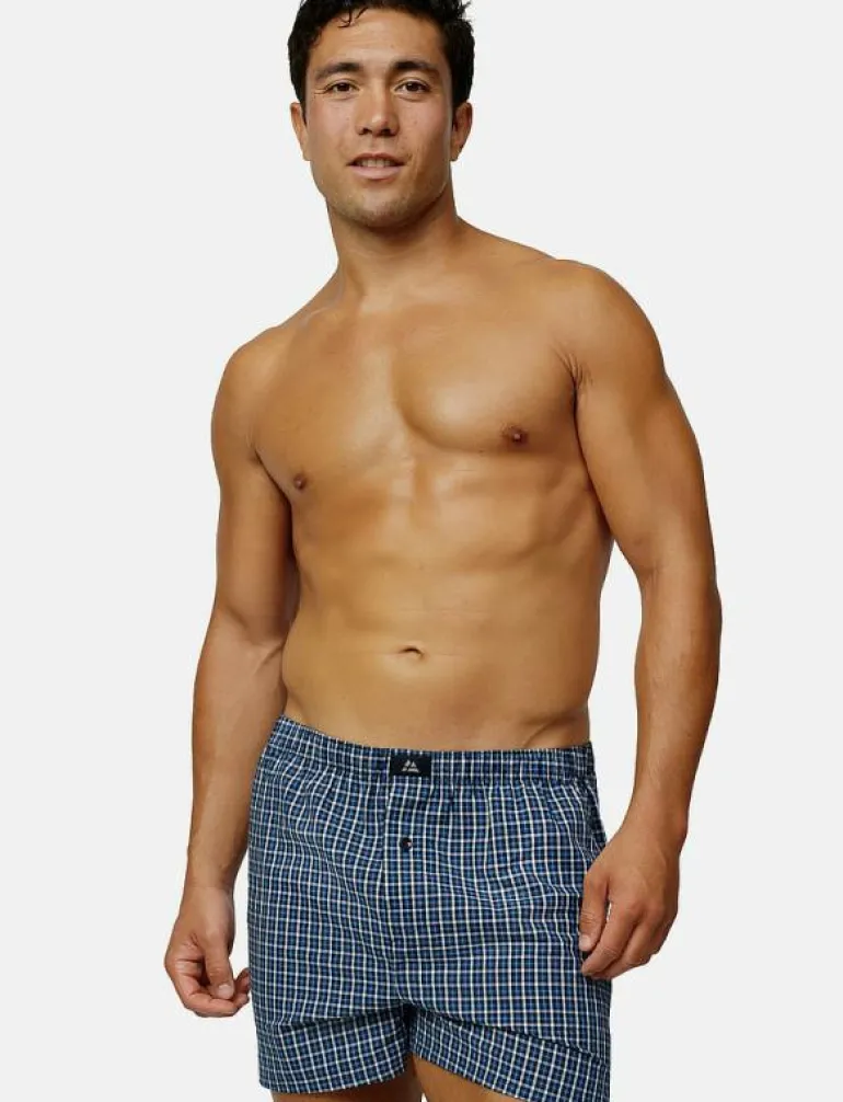 Men's Organic Woven Boxers 4-pack - Kalsonger