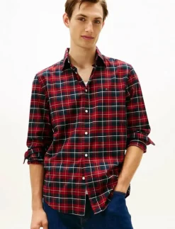 MERCERIZED TARTAN RF SHIRT - Rutiga skjortor
