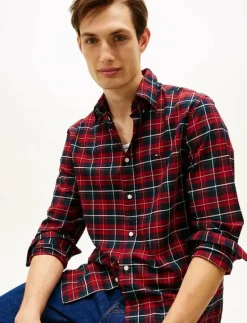 MERCERIZED TARTAN RF SHIRT - Rutiga skjortor