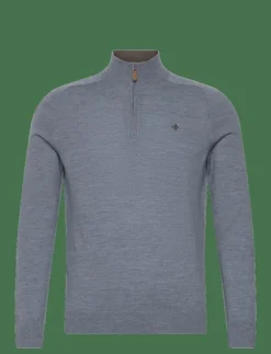Merino John Zip - Stickat