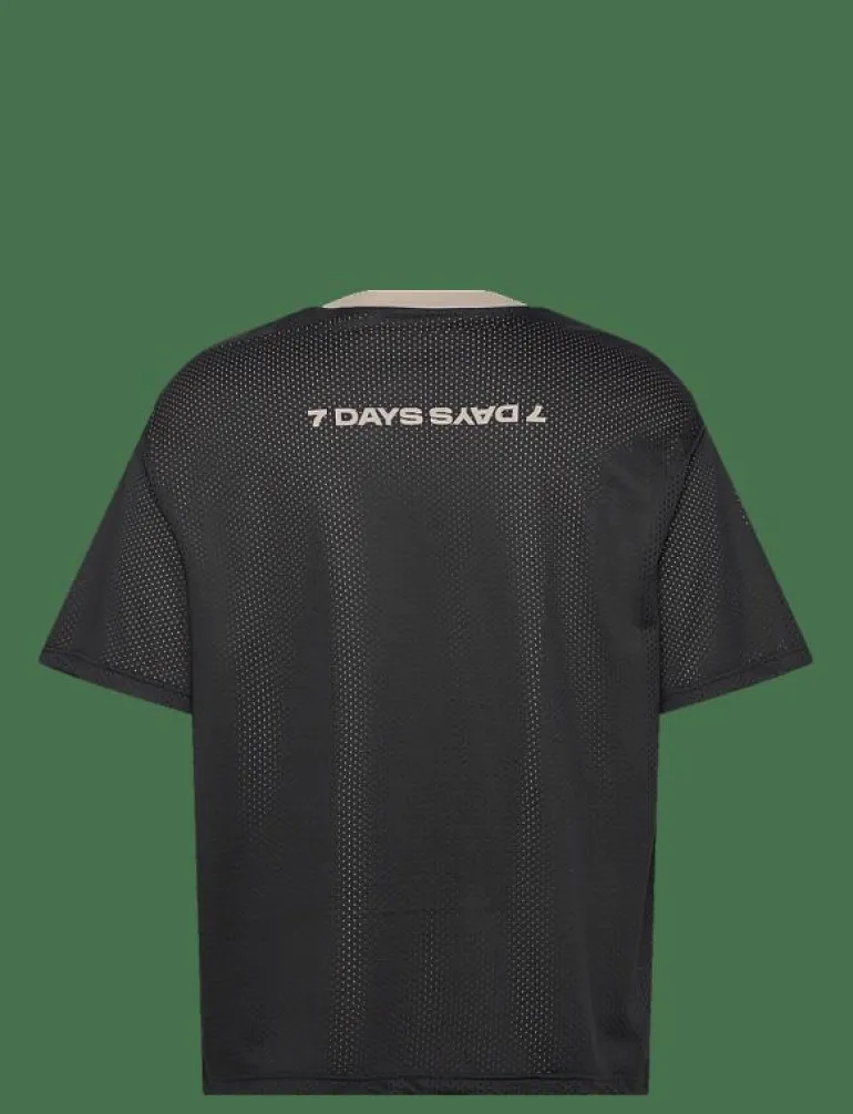 Mesh Cotton Tee - T-Shirts