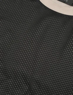 Mesh Cotton Tee - T-Shirts