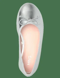 Metallic ballet flats with bow - Ballerinaskor & Slip-ons