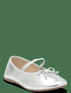 Metallic ballet flats with bow - Ballerinaskor & Slip-ons