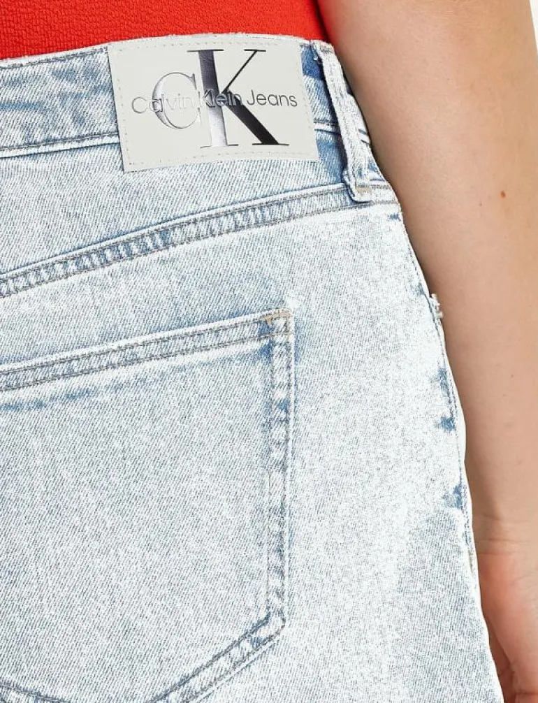 MID RISE SHORT - Jeansshorts