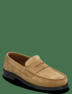 Miles Penny Loafer - Earth Suede - Loafers