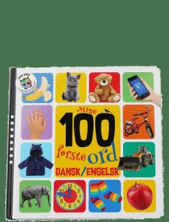 Mine første 100 ord dansk/engelsk - Pedagogisk barnbok