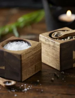 Miniskålset 2 st - Salt- och pepparkar