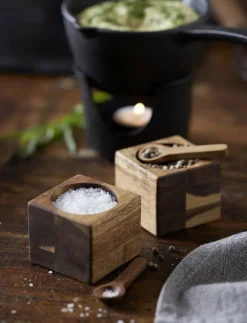 Miniskålset 2 st - Salt- och pepparkar