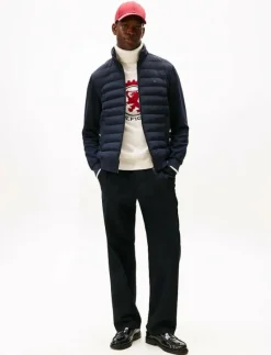 MIX MEDIA HOODED ZIP THROUGH - Quiltade jackor