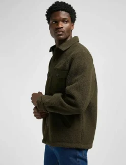MIXED SHERPA OVERSHIRT - Jackor & rockar