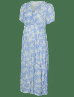 MLALIKA TESS S/S WO MIDI DRESS - T-shirtklänningar
