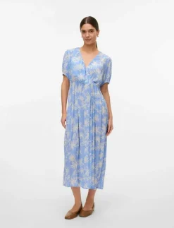 MLALIKA TESS S/S WO MIDI DRESS - T-shirtklänningar