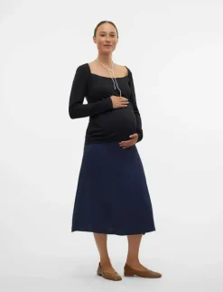 MLALISON JRS A-LINE MIDI SKIRT - Midi kjolar