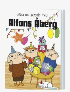 MÅLARBOK ALFONS ÅBERG - Målar- & pysselböcker