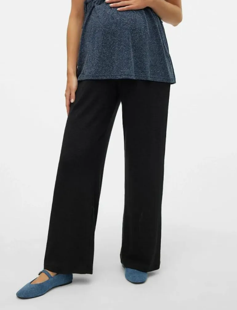 MLFREDERIKKE WIDE SLIT JRS PANTS HW - Joggers