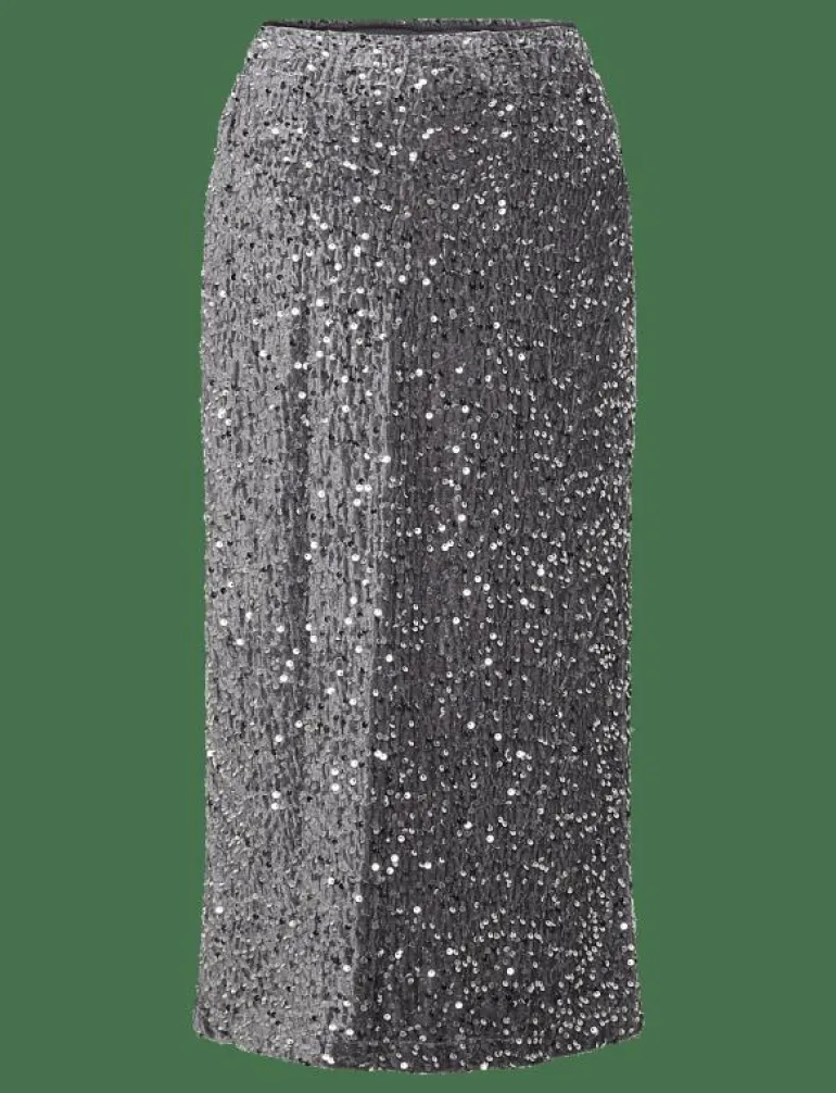MLGLITTER JRS SKIRT HW - Pennkjolar