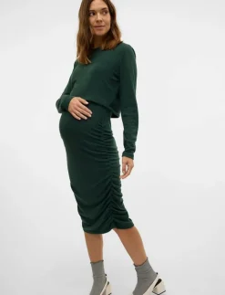 MLMAJA JUNE LS JRS MIDI DRESS - Midiklänningar