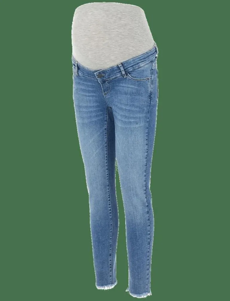 MLMENDEZ SLIM FRAYED 7/8 JEANS - Slim jeans