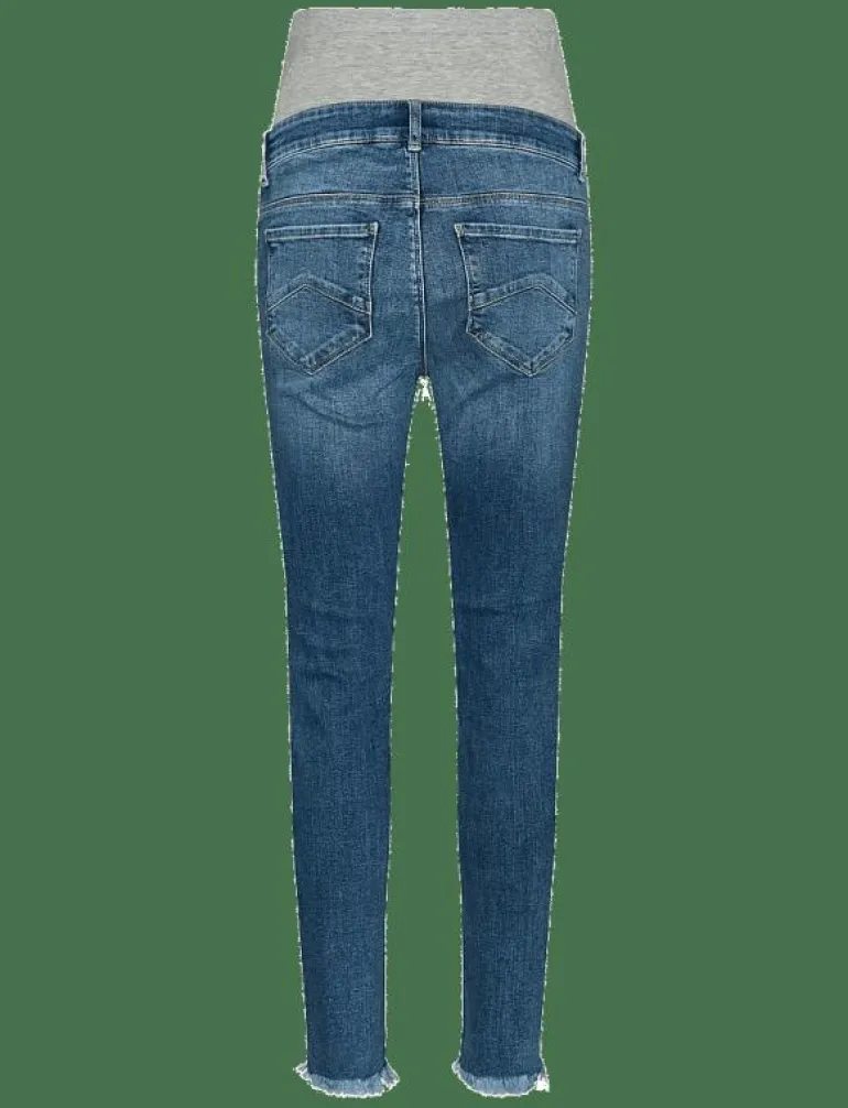 MLMENDEZ SLIM FRAYED 7/8 JEANS - Slim jeans