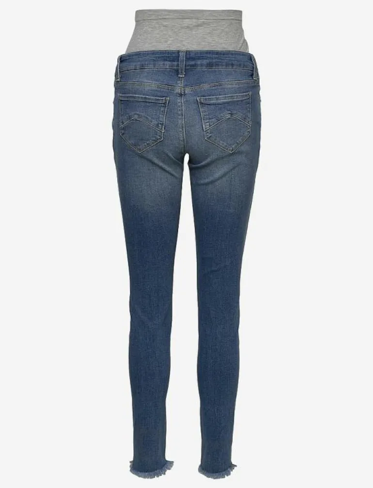MLMENDEZ SLIM FRAYED 7/8 JEANS - Slim jeans