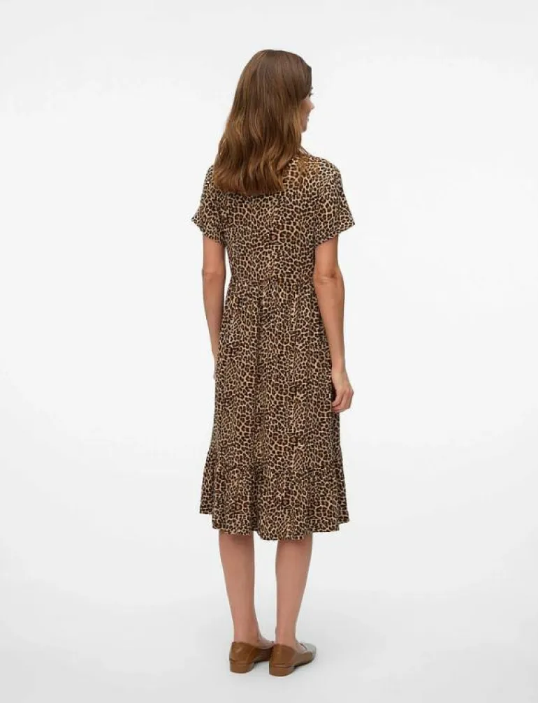 MLNAIA PILAR TESS SS JRS ABK DRESS 2F - Midiklänningar