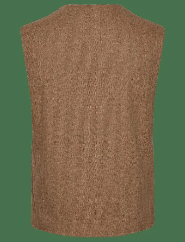 MMGConor Herringbone Waistcoat - Västar
