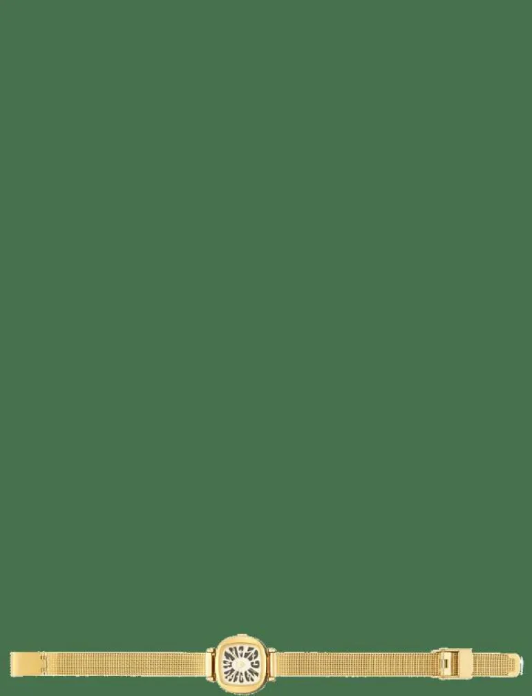 Moneypenny Royale Flower Gold Noir - Analog klocka