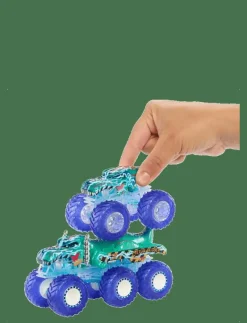 Monster Trucks Power Smashers Toy Truck & Big Rig Multipack (4 Toy Trucks) - Lastbilar