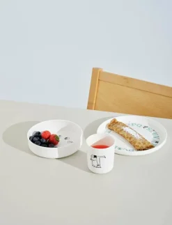 Moomin ABC djup tallrik Ø 15 cm - Djupa tallrikar