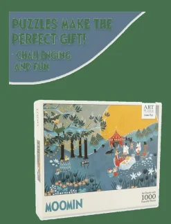 Moomin Art Puzzle - 1000 pcs - Blue - Klassiska pussel
